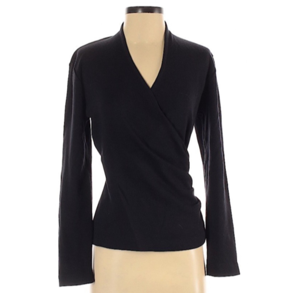 Surplice Sweater